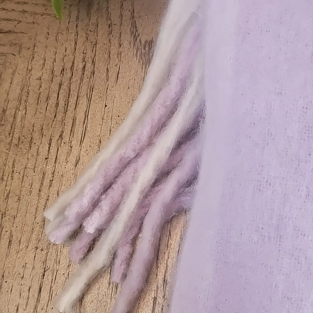 Lilac Scarf with Fringe Claire's NWT